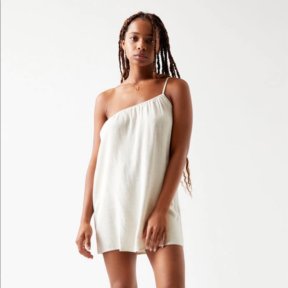 One shoulder mini dress size S/M